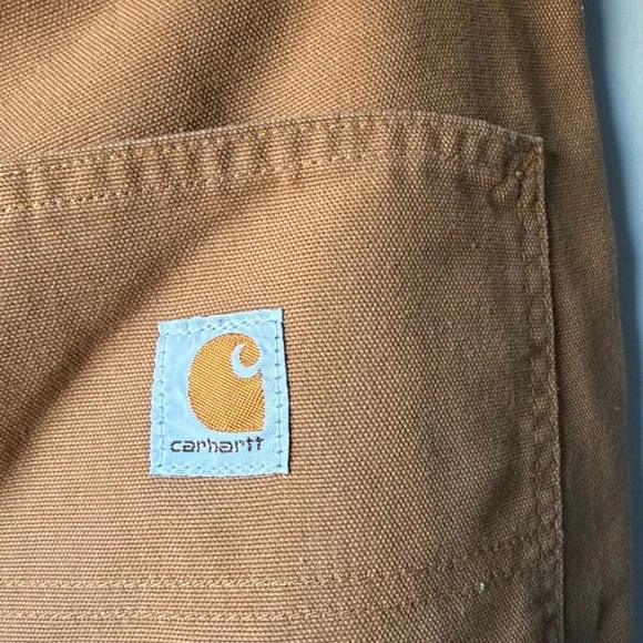 Carhartt Men's Relaxed Fit Carhartt Brown Work pants - Picture 5 of 6